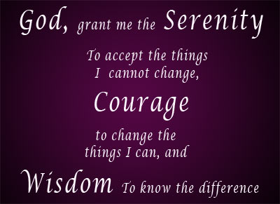 Serenity Prayer